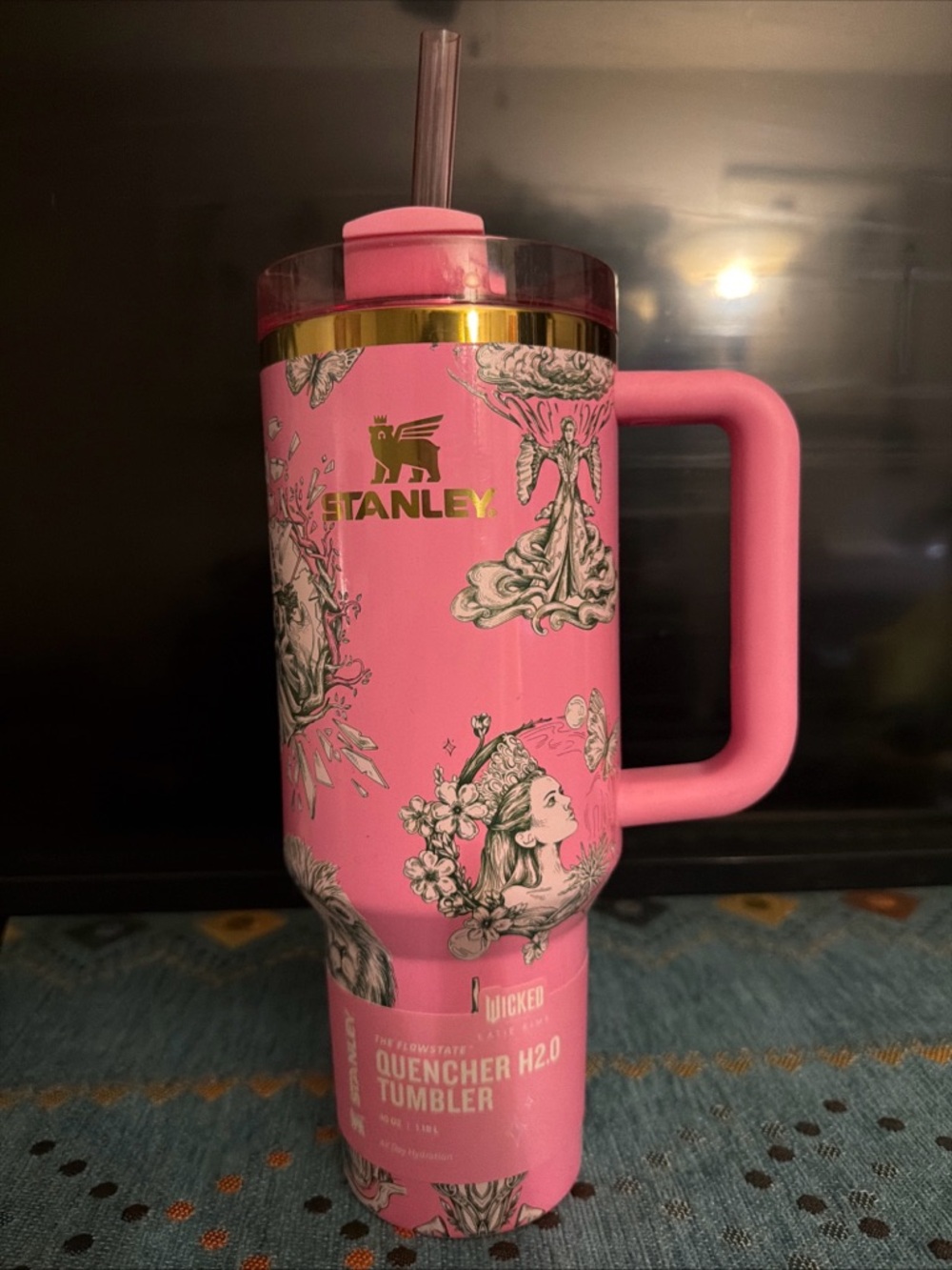 Stanley x Wicked  For Good 40oz FlowState Quencher Tumbler Ozian Reprise NEW